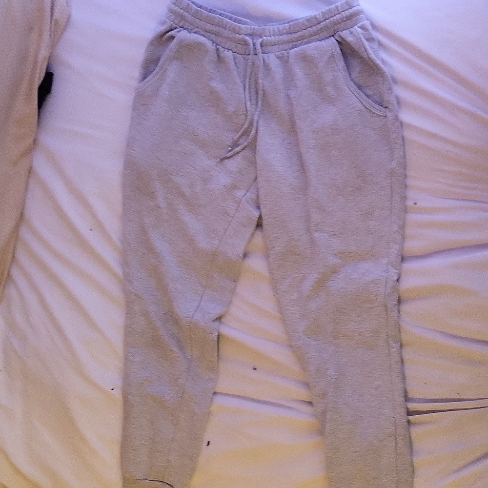 Grey sweats